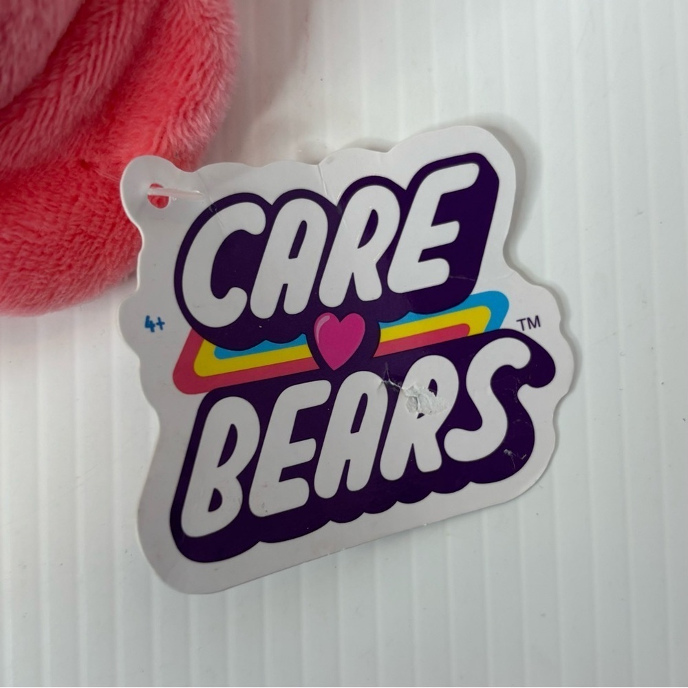 Care Bears Pink Plush Love A Lot Bear 10” Basic Fun 2022 New With Tags NWT Toy - Picture 7 of 9
